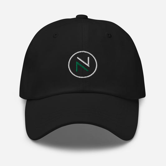 Novus White Logo Dad hat
